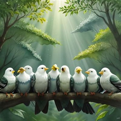  The Hundred Birds Who Sang for Peace! - A Melodious Tale of Unity and Sacrifice from Ancient China